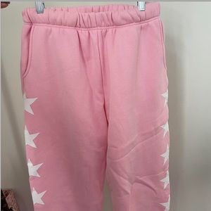 pink sweatpants
